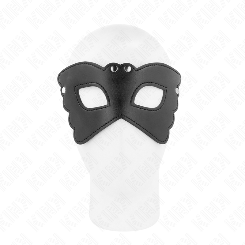 Masque papillon en cuirette 20 x 9 cm — KINK MASKED ALLURE