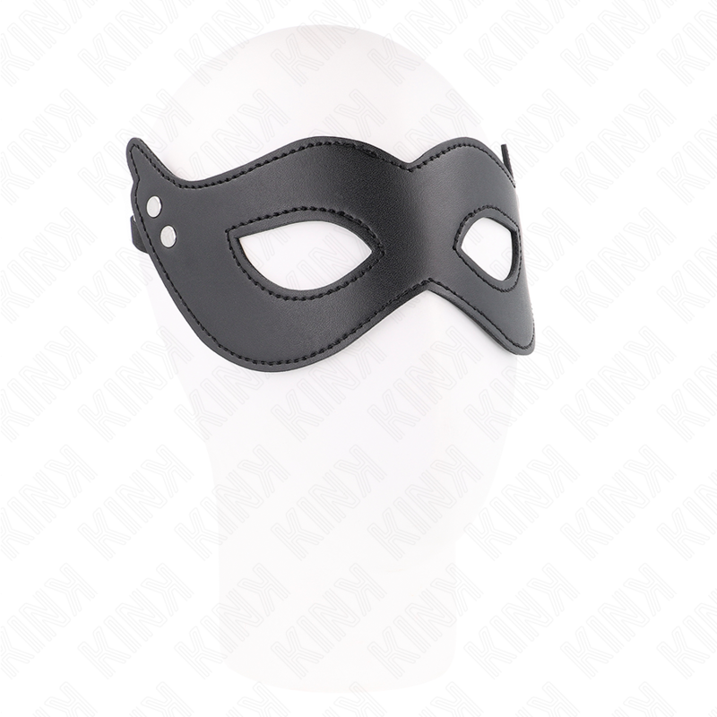 Masque en cuirette à rivets — KINK MASKED ALLURE