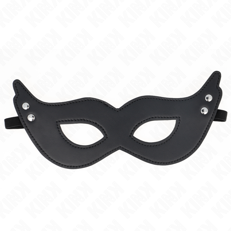 Masque en cuirette à rivets — KINK MASKED ALLURE