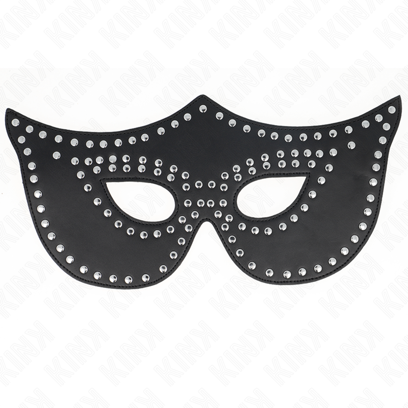 Masque en cuirette à rivets modèle 2 — KINK MASKED ALLURE