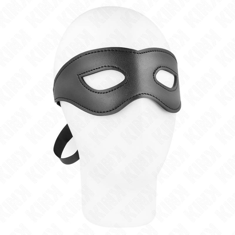 Masque en cuirette ajustable — KINK MASKED ALLURE