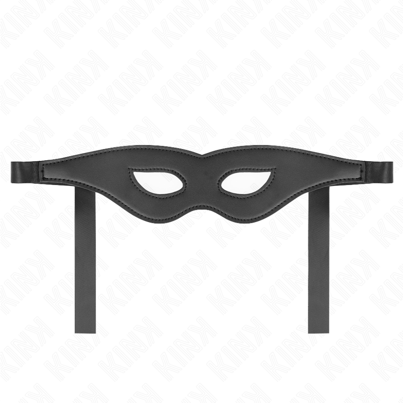Masque en cuirette ajustable — KINK MASKED ALLURE