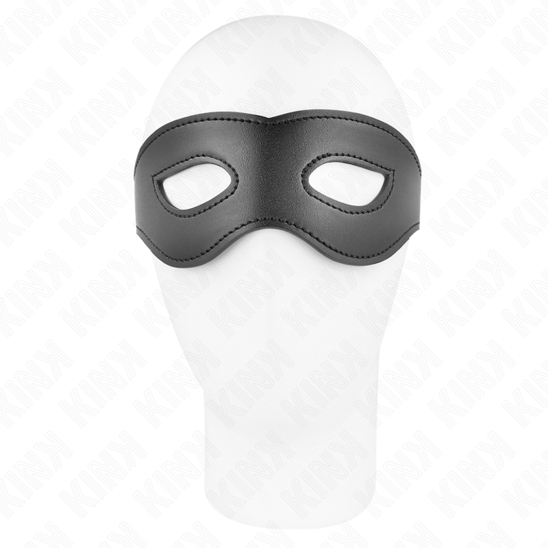 Masque en cuirette ajustable — KINK MASKED ALLURE