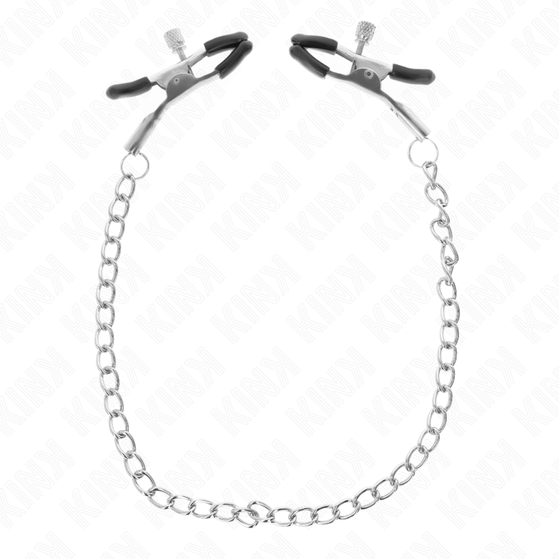 Pinces à tétons à chaîne fine 30 cm — KINK NIPPLE GRIP