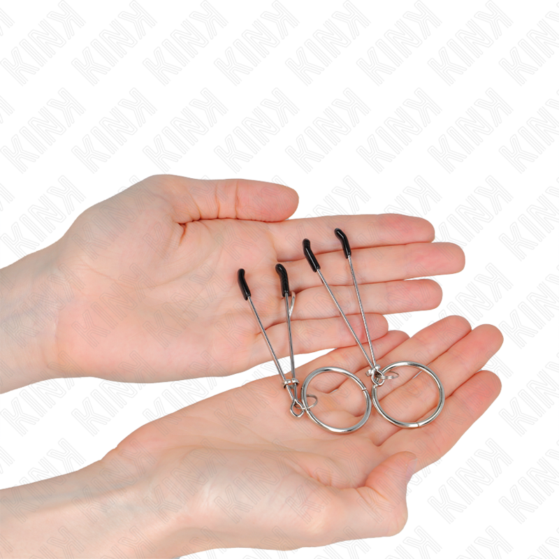 Pinces à mamelons fines avec joint torique 7 cm — KINK NIPPLE GRIP