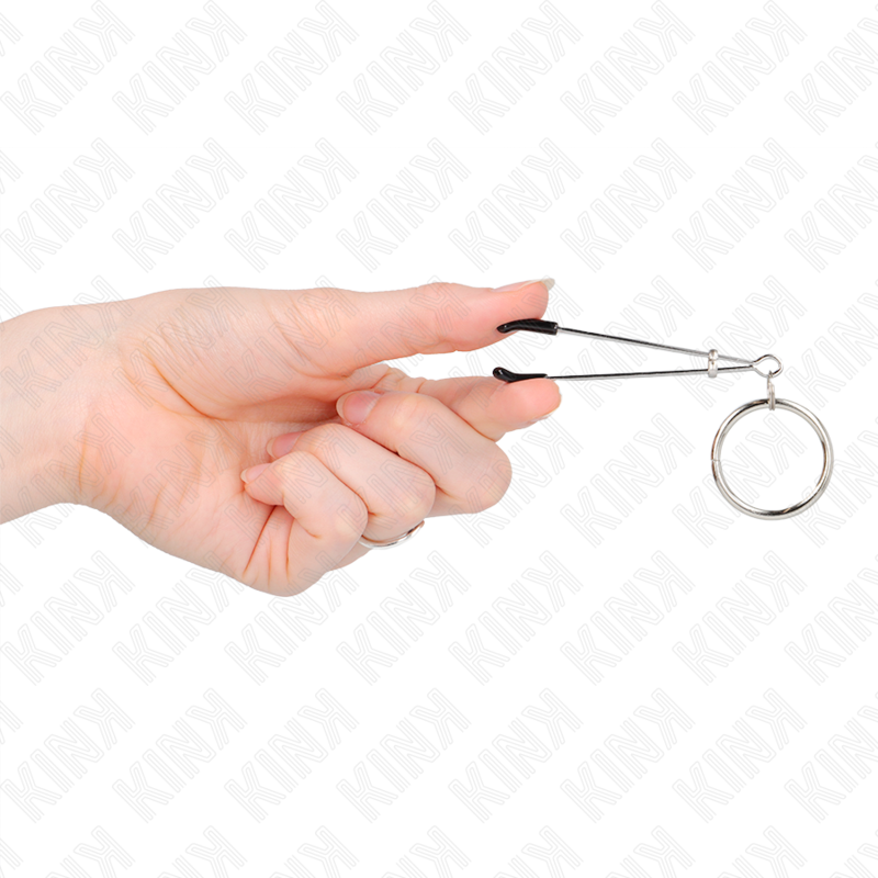 Pinces à mamelons fines avec joint torique 7 cm — KINK NIPPLE GRIP