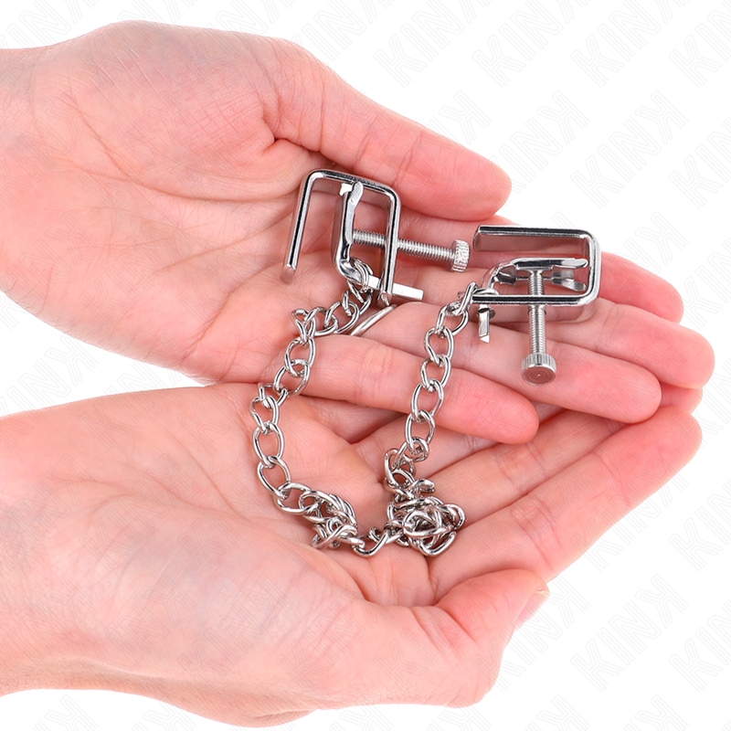 Pinces étau à chaîne réglables 30 cm — KINK NIPPLE GRIP
