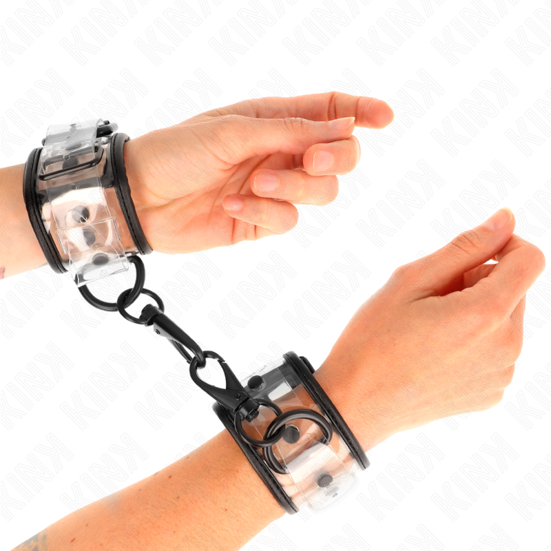 Poignets transparents ajustables — KINK WRIST RESTRAINT