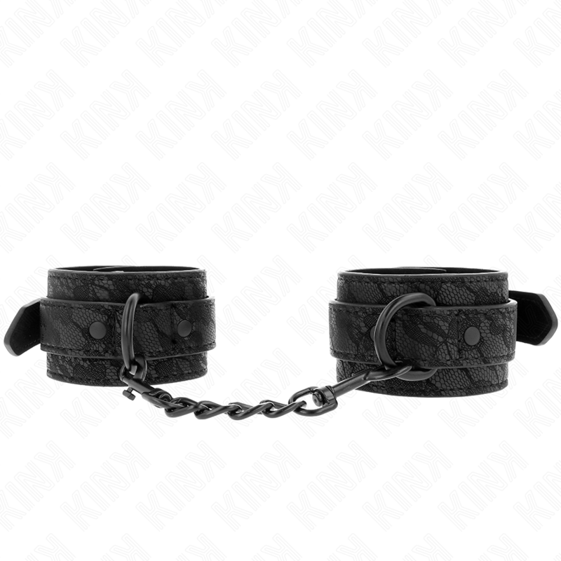Poignets réglables en dentelle foncée — KINK WRIST RESTRAINT