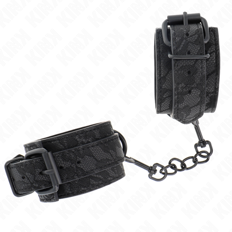 Poignets réglables en dentelle foncée — KINK WRIST RESTRAINT