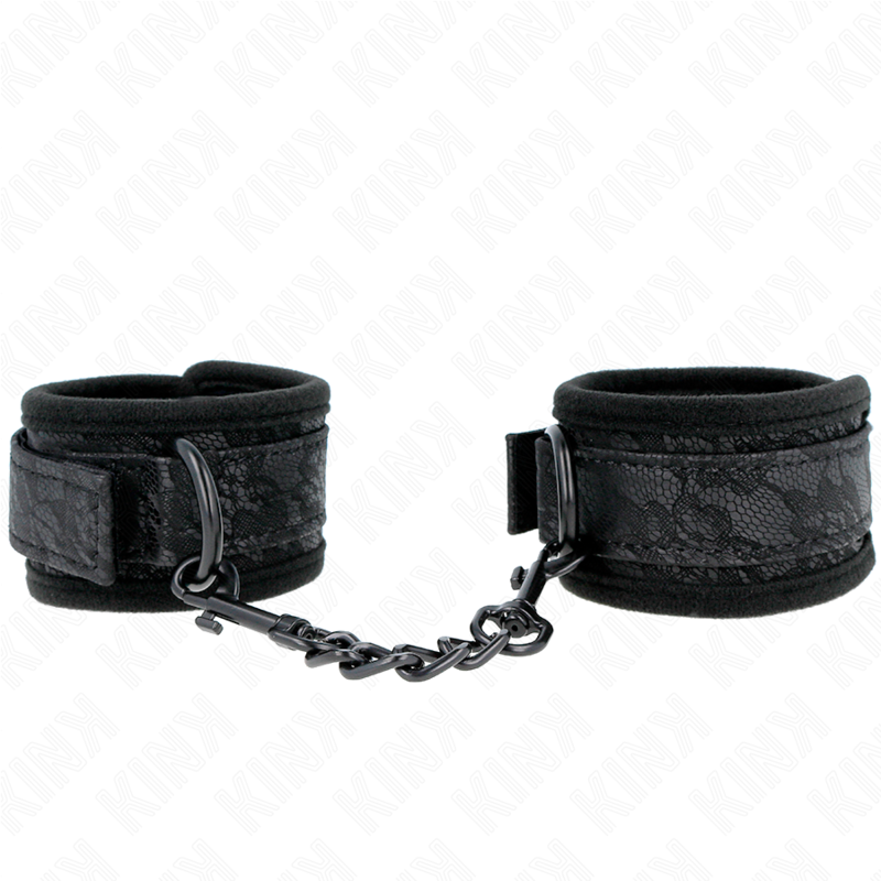 Manette in Neoprene e Pizzo Nero — KINK WRIST RESTRAINT