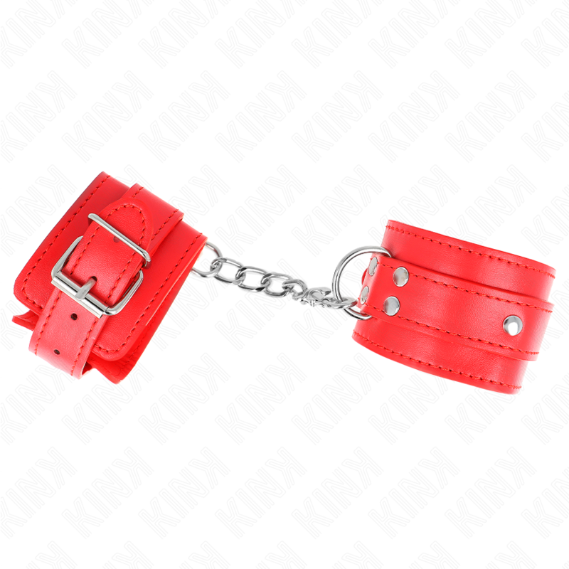 Lot de 3 poignets ajustables rouge — KINK WRIST RESTRAINT