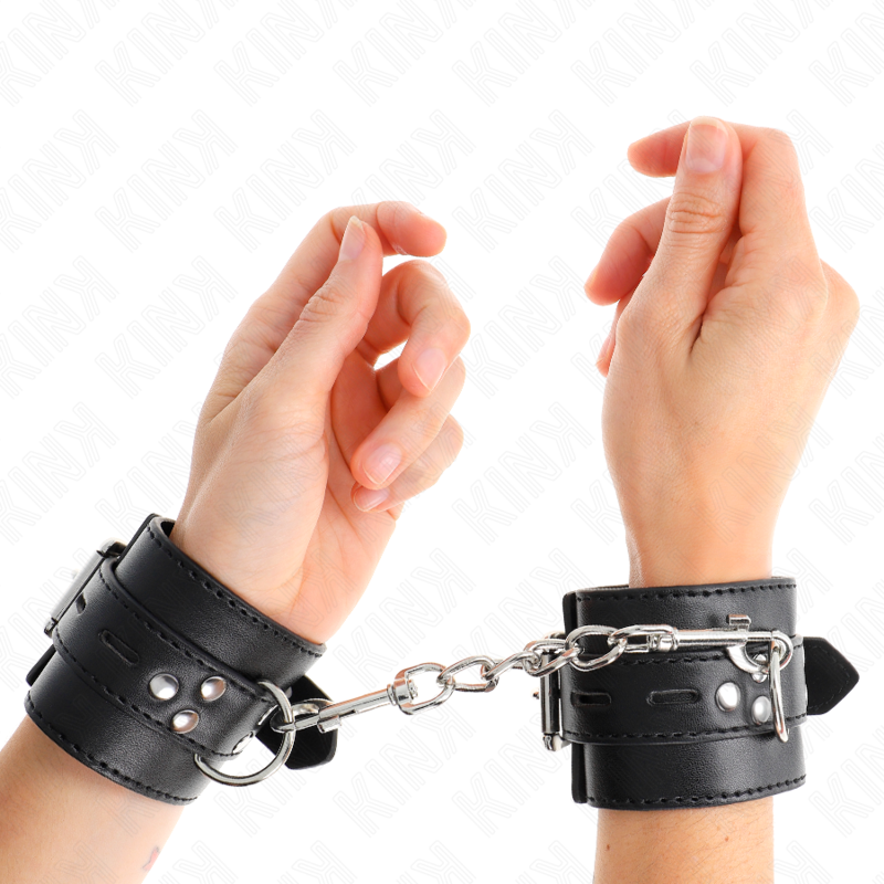 Appui-poignets réglable noir avec ceinture — KINK WRIST RESTRAINT