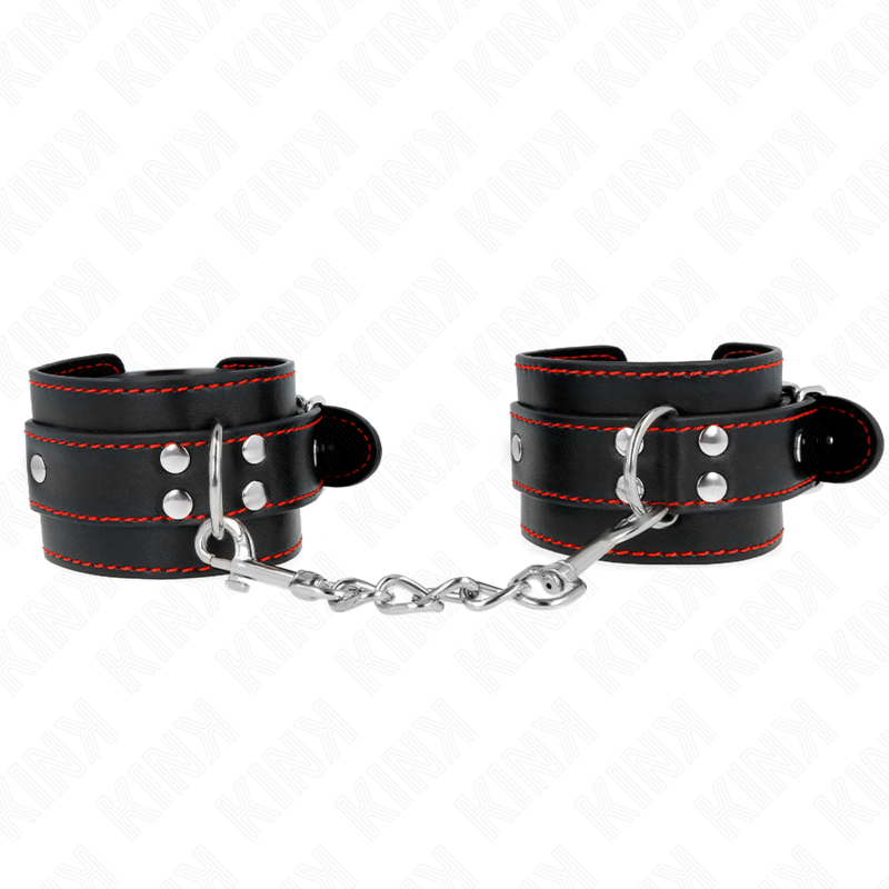 Appui-poignets réglables noir et rouge — KINK WRIST RESTRAINT