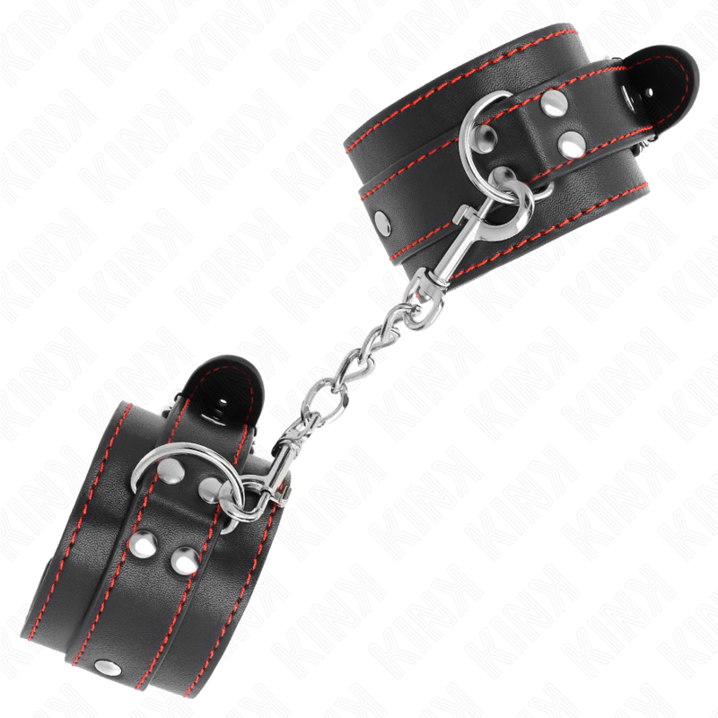 Appui-poignets réglables noir et rouge — KINK WRIST RESTRAINT