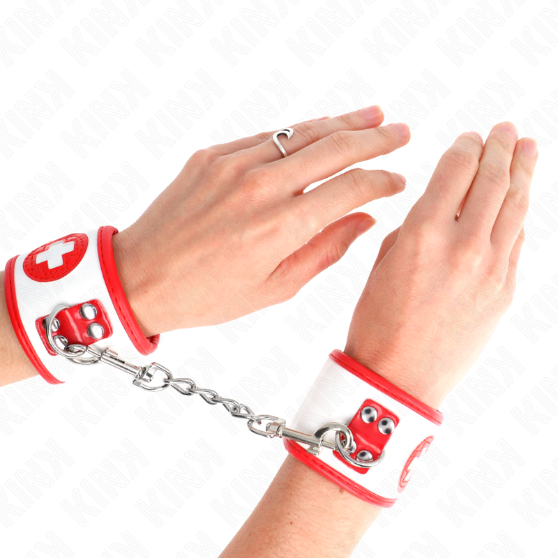 Mini menottes poignets réglables style infirmière — KINK WRIST RESTRAINT