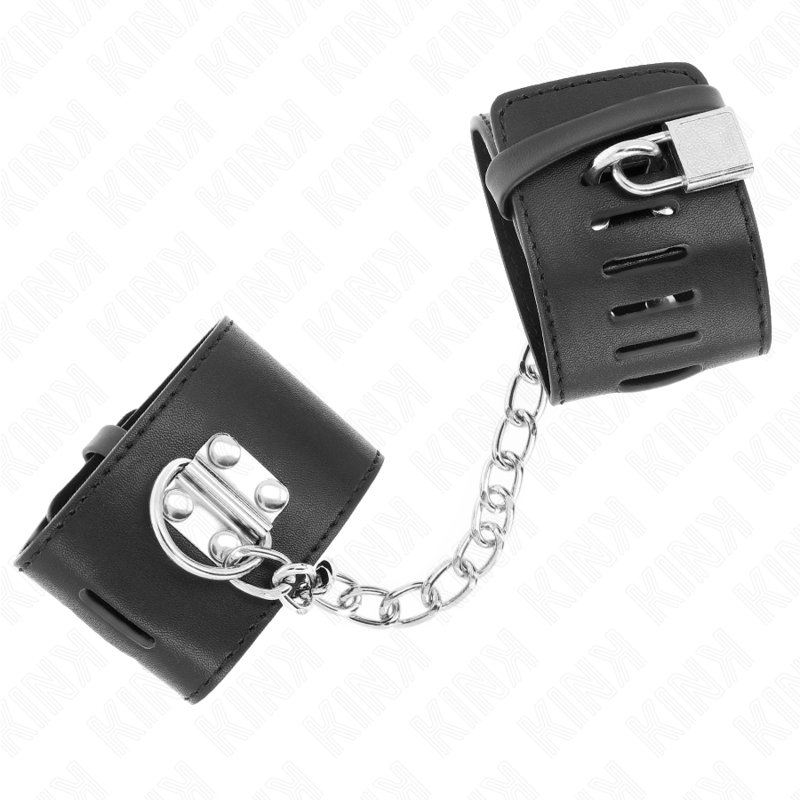 Apoio de pulsos fixo com corrente e cadeado ajustável — KINK WRIST RESTRAINT