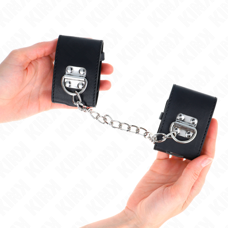 Apoio de pulsos fixo com corrente e cadeado ajustável — KINK WRIST RESTRAINT