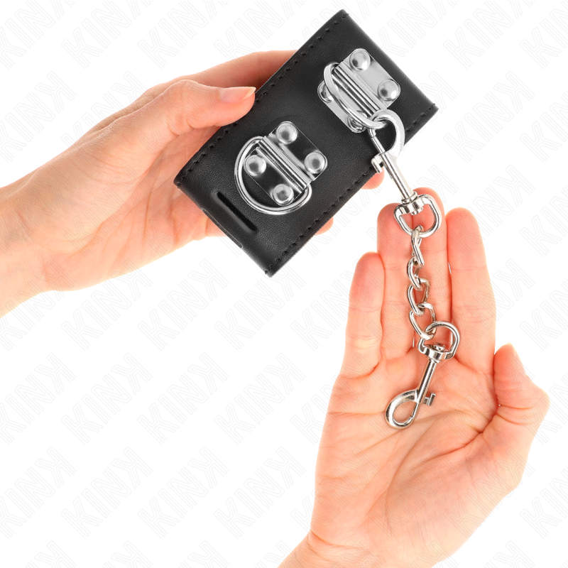 Appui-poignets ajustables multipositions avec cadenas noir — KINK WRIST RESTRAINT