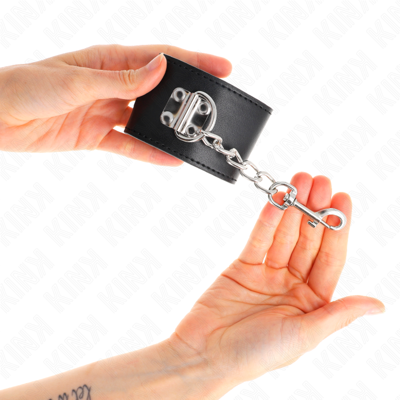 Appui-poignets ajustable à cadenas noir — KINK WRIST RESTRAINT