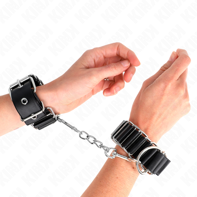 Appui-poignets fins réglables noirs — KINK WRIST RESTRAINT