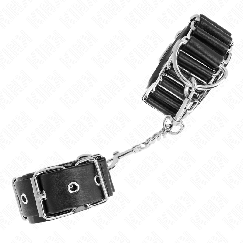 Apoyos de muñeca finos ajustables negros — KINK WRIST RESTRAINT