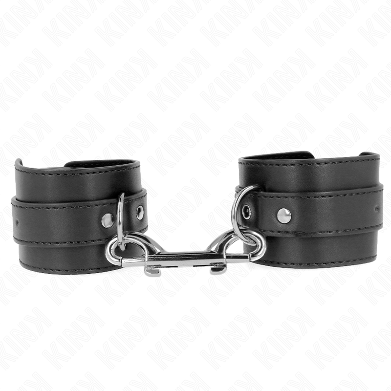 Entrave poignet ajustable à boucle et rivets noirs — KINK WRIST RESTRAINT