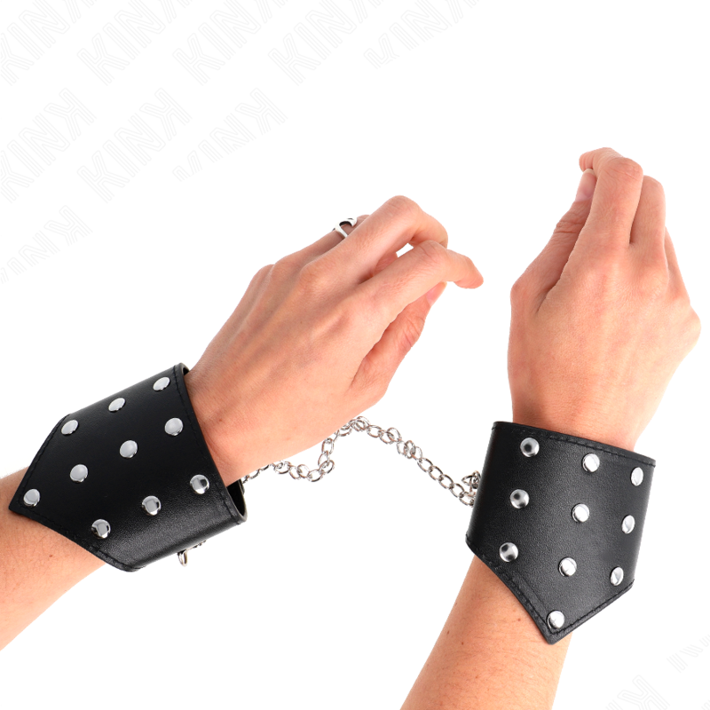 Menottes poignet réglables avec chaîne — KINK WRIST RESTRAINT