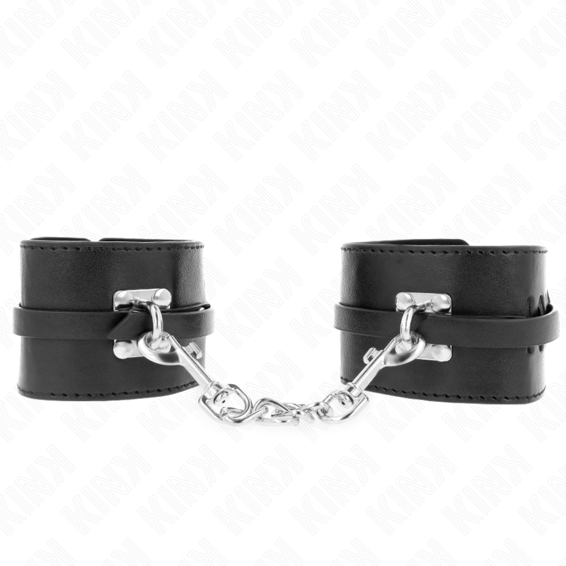 Poignets verrouillables deluxe ajustables noir — KINK WRIST RESTRAINT