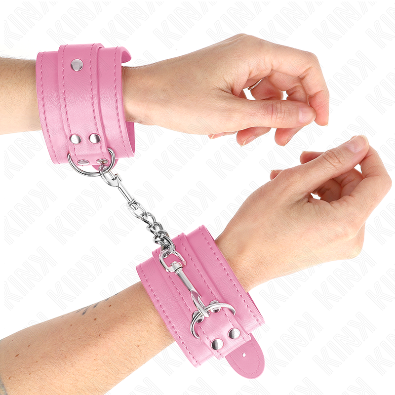 Appui-poignets réglables rose — KINK WRIST RESTRAINT