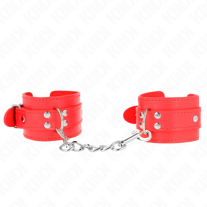 Poignets simples ajustables rouge — KINK WRIST RESTRAINT