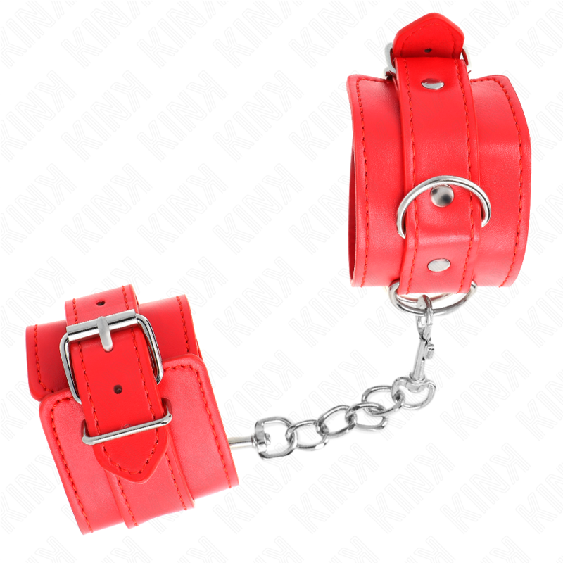 Poignets simples ajustables rouge — KINK WRIST RESTRAINT