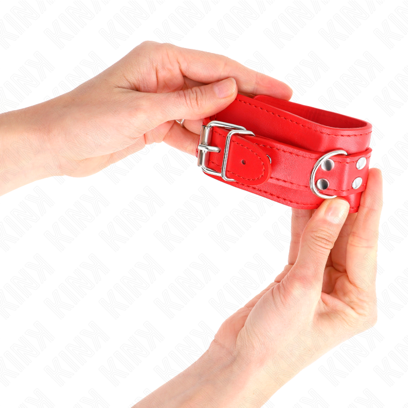 Poignets simples ajustables rouge — KINK WRIST RESTRAINT
