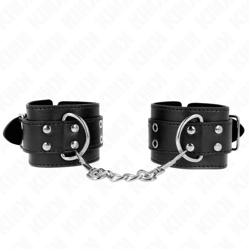 Appui-poignets ajustables double boucle noir — KINK WRIST RESTRAINT