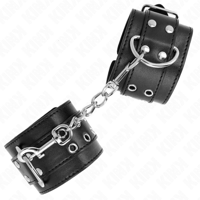 Appui-poignets ajustables double boucle noir — KINK WRIST RESTRAINT