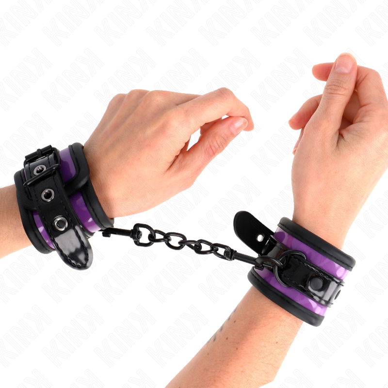 Appui-poignets ajustables en néoprène violet clair — KINK WRIST RESTRAINT