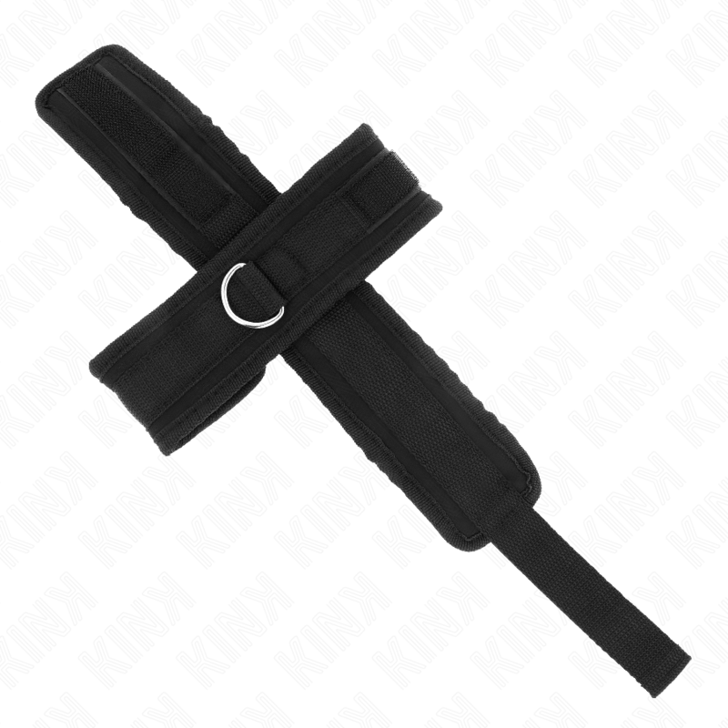 Poignets croisés réglables noirs — KINK WRIST RESTRAINT
