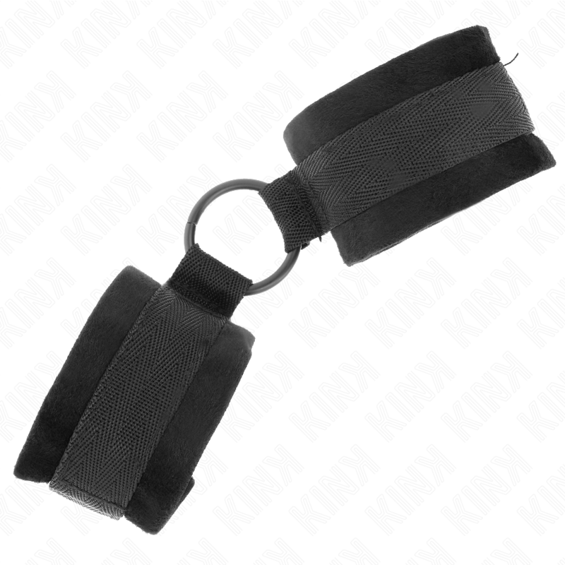 Manchettes fourrure ajustables avec O-ring — KINK WRIST RESTRAINT