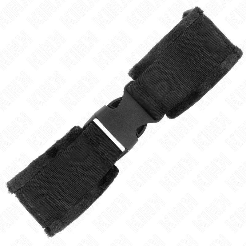 Contrainte de poignet ajustable en nylon rouge et noir — KINK WRIST RESTRAINT