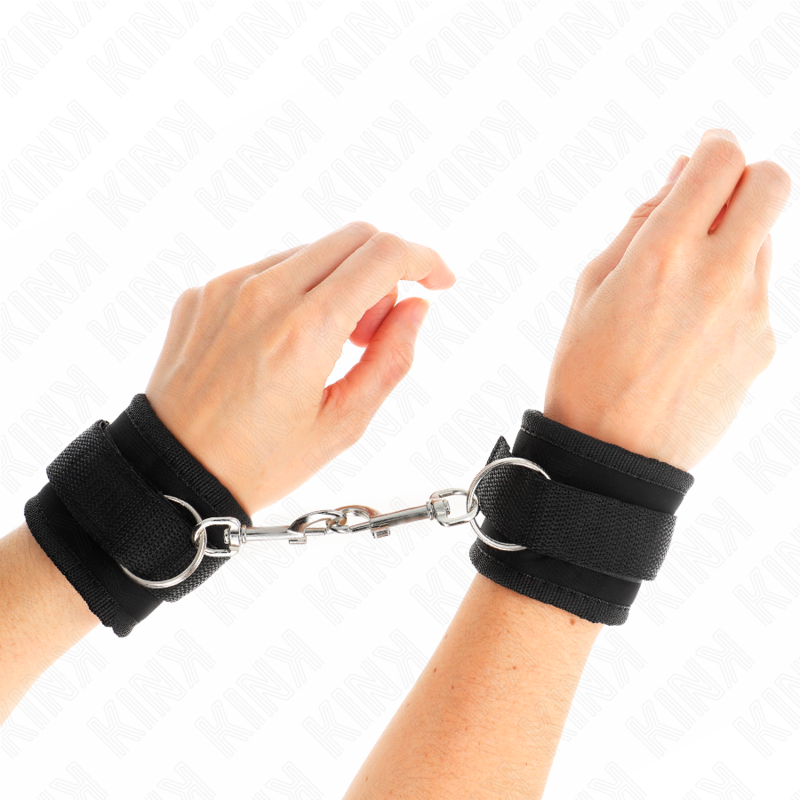 Menottes poignets nylon réglables à boucle — KINK WRIST RESTRAINT