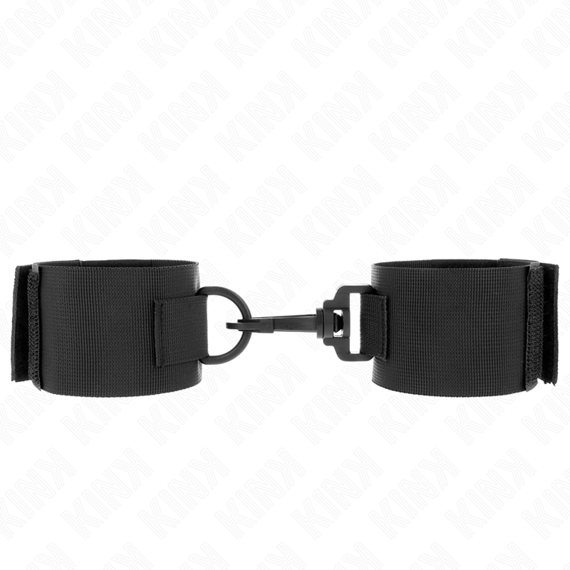 Poignets en nylon noir pour contention — KINK WRIST RESTRAINT