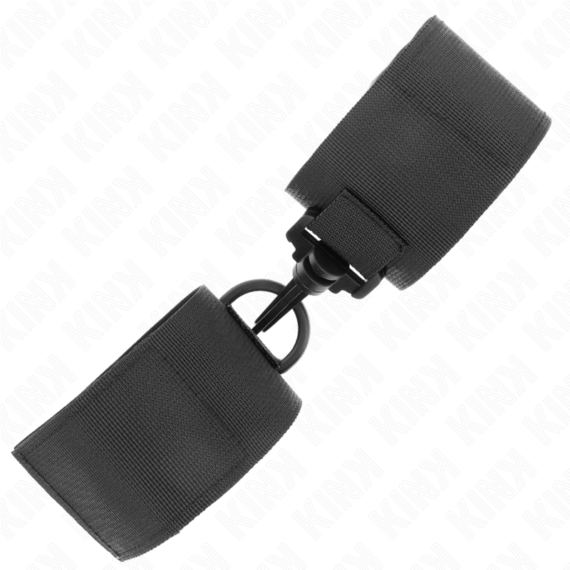 Poignets en nylon noir pour contention — KINK WRIST RESTRAINT