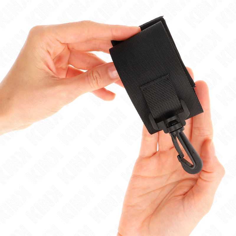 Poignets en nylon noir pour contention — KINK WRIST RESTRAINT