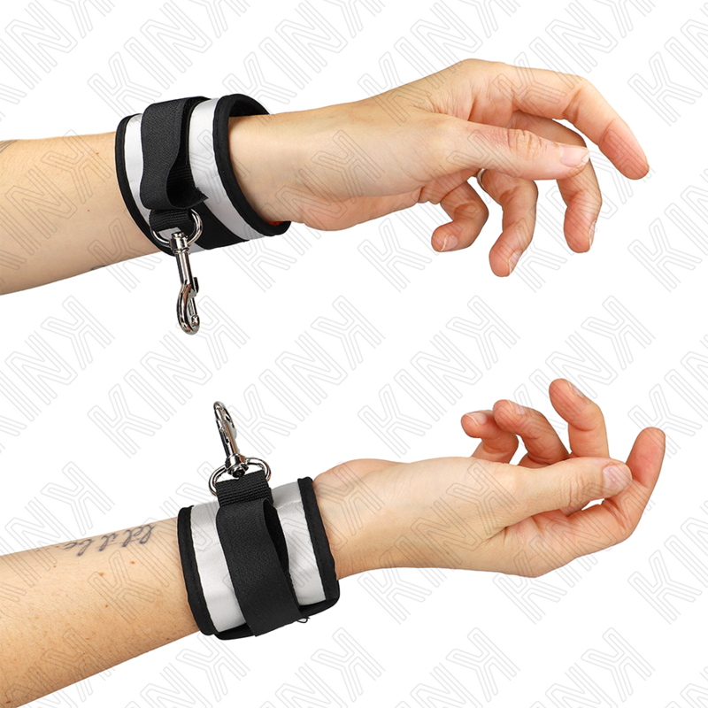 Poignets en néoprène ajustables gris — KINK WRIST RESTRAINT