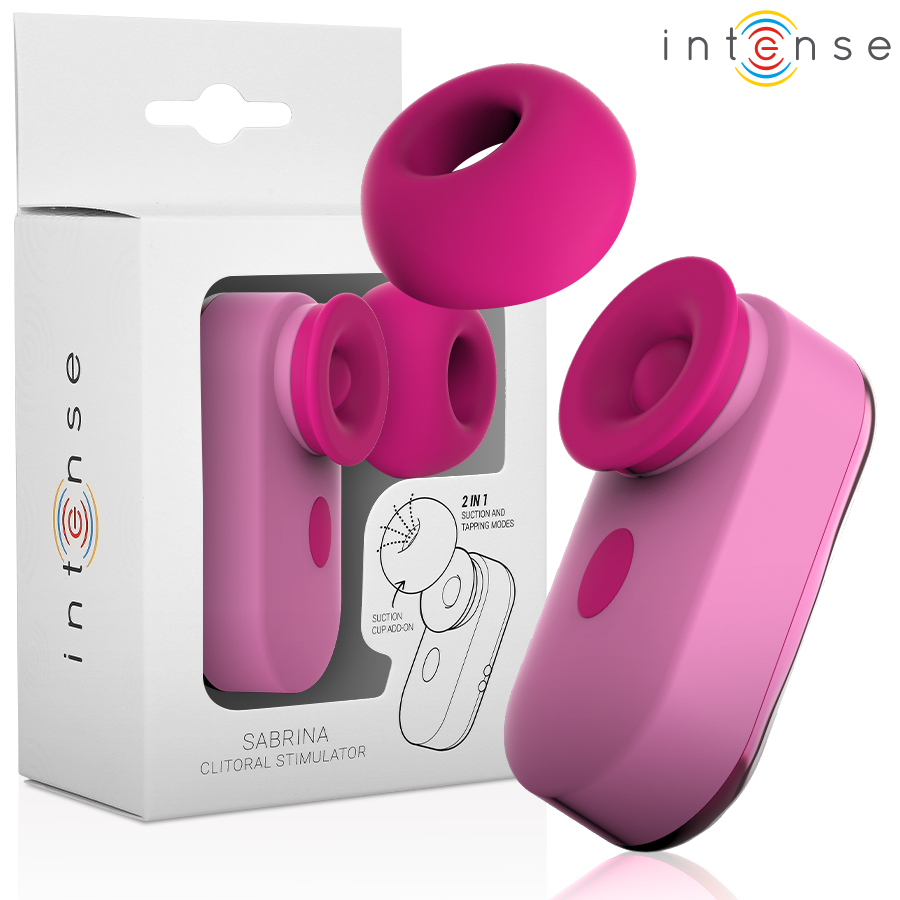 Stimulateur clitoridien tapotant rose — INTENSE FUN TOYS