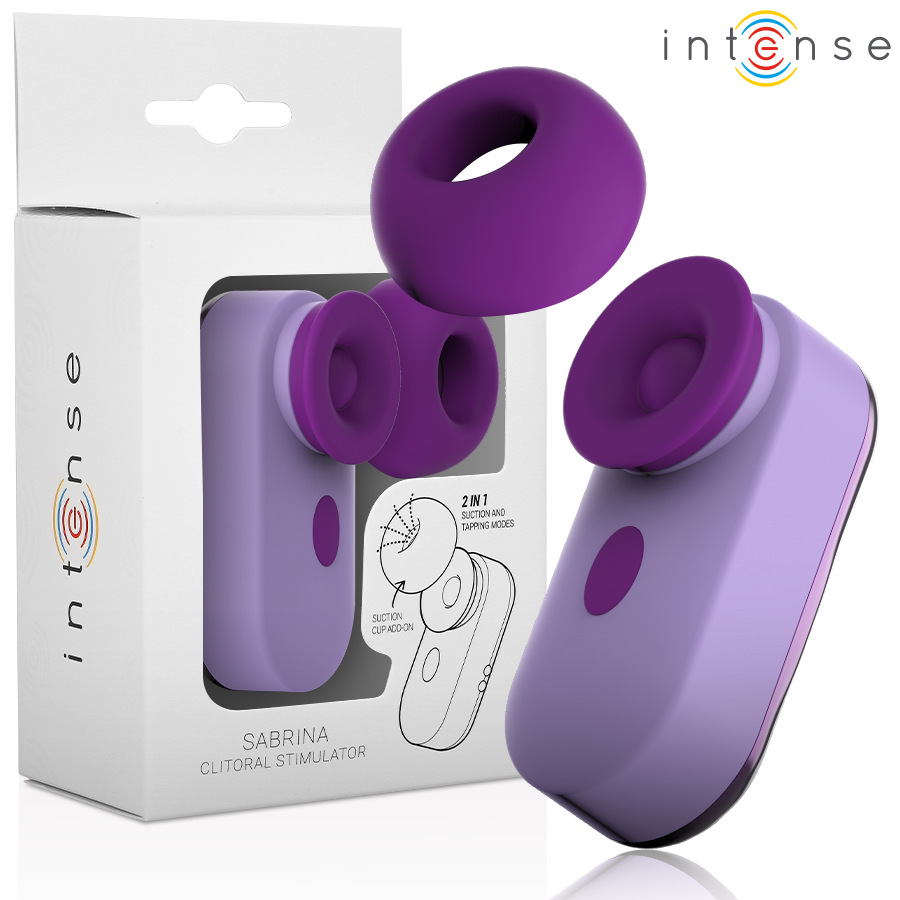 Stimulateur clitoridien à tapotement Sabrina — INTENSE FUN TOYS