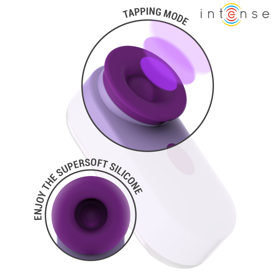 Stimulateur clitoridien à tapotement Sabrina — INTENSE FUN TOYS
