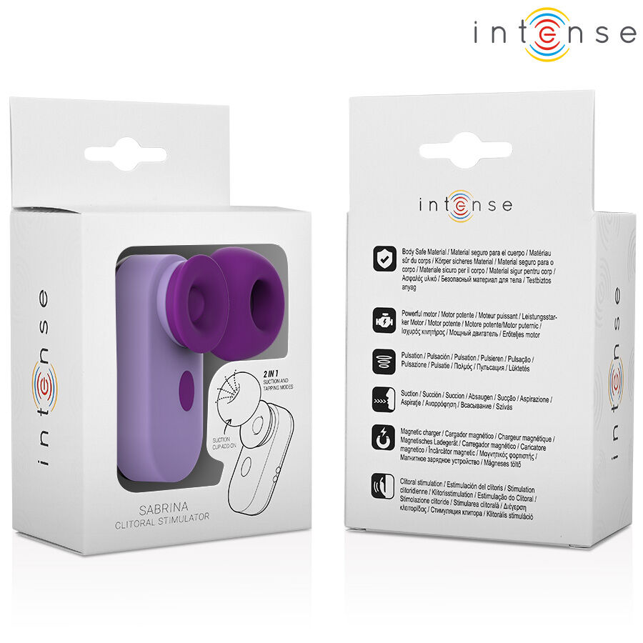 Stimulateur clitoridien à tapotement Sabrina — INTENSE FUN TOYS