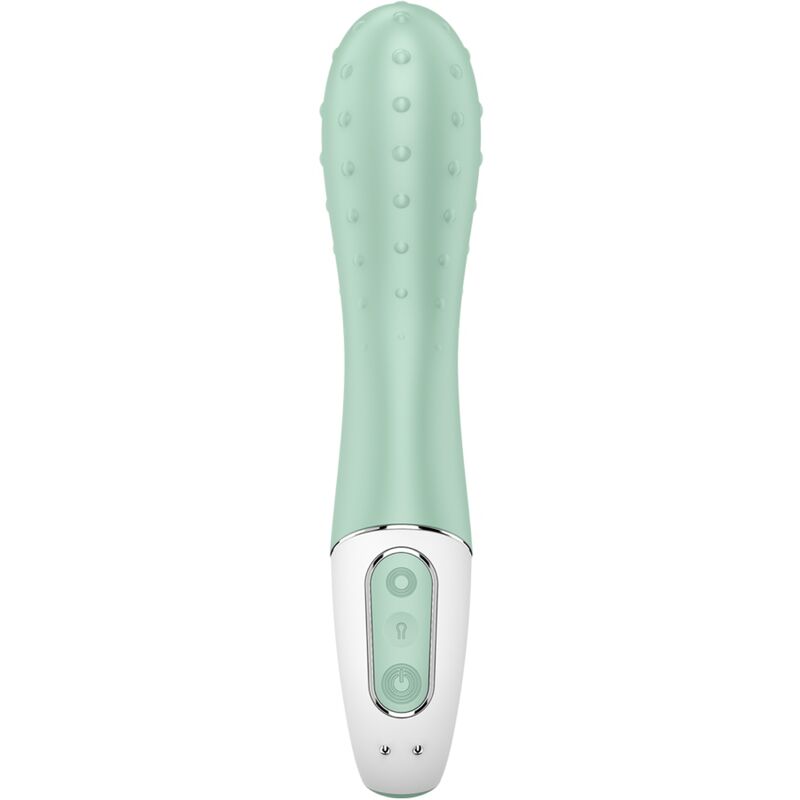 Vibrateur gonflable point G avec picots — SATISFYER