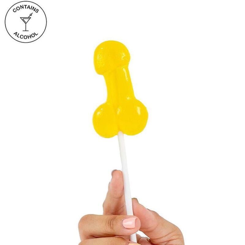 Sucette à coq alcoolisée saveur ananas colada — SECRETPLAY COSMETIC